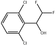 2,6-Dichloro-α-(difluoromethyl)benzenemethanol 化学構造式