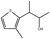 2-Thiopheneethanol, α,β,3-trimethyl- Struktur