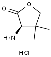 (R)-3-氨基-4,4-二甲基呋喃-2(3H)-酮盐酸盐, 153665-44-2, 结构式