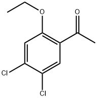 1-(4,5-Dichloro-2-ethoxyphenyl)ethanone Structure