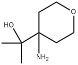 2H-Pyran-4-methanol, 4-aminotetrahydro-α,α-dimethyl- Structure