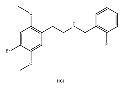 25B-NBF (hydrochloride) Structure