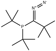 Phosphine, (1-diazo-2,2-dimethylpropyl)bis(1,1-dimethylethyl)- (9CI) Structure