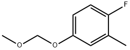1-Fluoro-4-(methoxymethoxy)-2-methylbenzene Structure