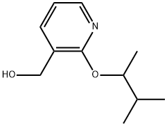 2-(1,2-Dimethylpropoxy)-3-pyridinemethanol,1539604-74-4,结构式
