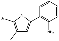 2-(5-Bromo-4-methyl-2-thienyl)benzenamine|