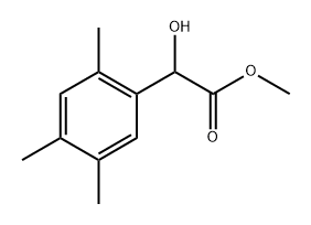 2-羟基-2-(2,4,5-三甲基苯基)乙酸甲酯,1541329-05-8,结构式