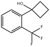 1-2-三氟甲基苯基)环丁醇, 1541608-65-4, 结构式