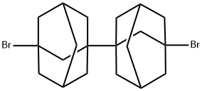 3,3'-dibromo-1,1'-bi(adamantane) Structure