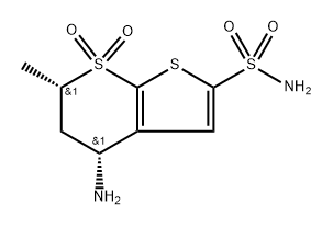 154278-51-0 (4R,6S)-4-Amino-6-methyl-5,6-dihydro-4H-thieno[2,3-b]thiopyran-2-sulfonamide 7,7-dioxide