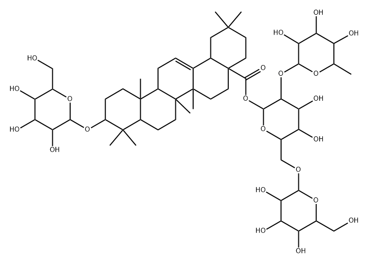 clemontanoside F Structure