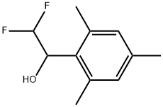 α-(Difluoromethyl)-2,4,6-trimethylbenzenemethanol 结构式