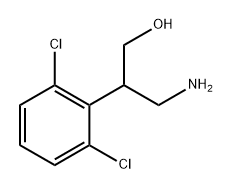 3-Amino-2-(2,6-dichlorophenyl)propan-1-ol Structure