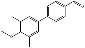 4'-Methoxy-3',5'-dimethyl-[1,1'-biphenyl]-4-carbaldehyde,154657-70-2,结构式