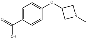 4-((1-methylazetidin-3-yl)oxy)benzoicacid,1548060-29-2,结构式