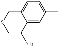 6-methylisothiochroman-4-amine 结构式