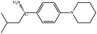 Benzenemethanamine, α-(2-methylpropyl)-4-(1-piperidinyl)-, (αS)-,1549710-21-5,结构式