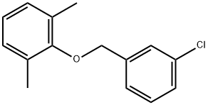 2-[(3-Chlorophenyl)methoxy]-1,3-dimethylbenzene Structure