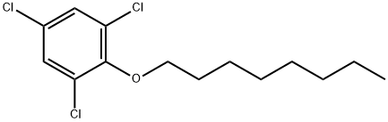 1,3,5-Trichloro-2-(octyloxy)benzene Struktur