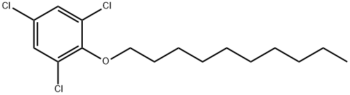 1,3,5-Trichloro-2-(decyloxy)benzene Structure