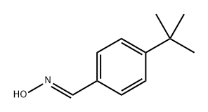 (NE)-N-[(4-tert-butylphenyl)methylidene]hydroxylamine 结构式
