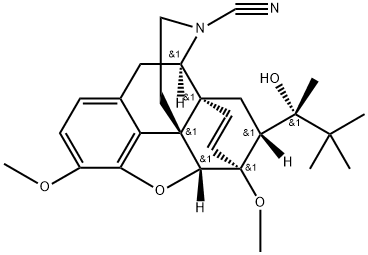 (αS,5α,7α)-4,5-Epoxy-7-(1-hydroxy-1,2,2-triMethylpropyl)-3,6-diMethoxy-6,14-ethenoMorphinan-17-carbonitrile|(αS,5α,7α)-4,5-Epoxy-7-(1-hydroxy-1,2,2-triMethylpropyl)-3,6-diMethoxy-6,14-ethenoMorphinan-17-carbonitrile