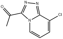 1-{8-chloro-[1,2,4]triazolo[4,3-a]pyridin-3-yl}ethan-1-one Structure