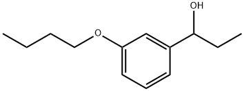 1-(3-butoxyphenyl)propan-1-ol Structure