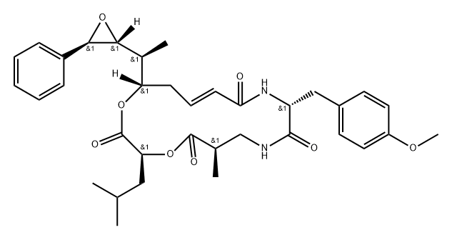 cryptophycin B Structure