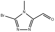 5-Bromo-4-methyl-4H-1,2,4-triazole-3-carbaldehyde Struktur