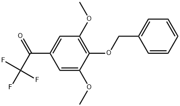 1558114-52-5 1-(4-(BENZYLOXY)-3,5-DIMETHOXYPHENYL)-2,2,2-TRIFLUOROETHA