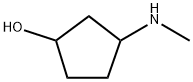 3-Methylamino-cyclopentanol Structure