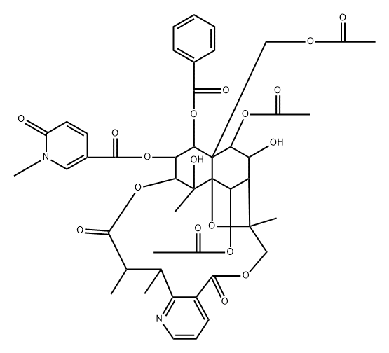 emarginatine F 化学構造式