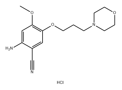 Gefitinib IMpurity 1 化学構造式