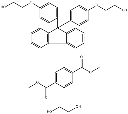 156326-33-9 Dimethyl 1,4-benzenedicarboxylate polymer with 1,2-ethanediol and 2,2'-[9H-fluoren-9-ylidenebis(4,1-phenyleneoxy)]bis[ethanol]