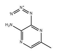 2-Pyrazinamine, 3-azido-5-methyl-