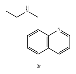 N-((5-bromoquinolin-8-yl)methyl)ethanamine|