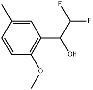 α-(Difluoromethyl)-2-methoxy-5-methylbenzenemethanol Structure