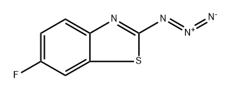 2-azido-6-fluoro-1,3-benzothiazole Struktur