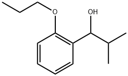 2-methyl-1-(2-propoxyphenyl)propan-1-ol Structure