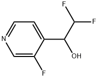 2,2-Difluoro-1-(3-fluoropyridin-4-yl)ethanol Structure