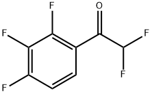 2,2-Difluoro-1-(2,3,4-trifluorophenyl)ethanone,1567114-12-8,结构式