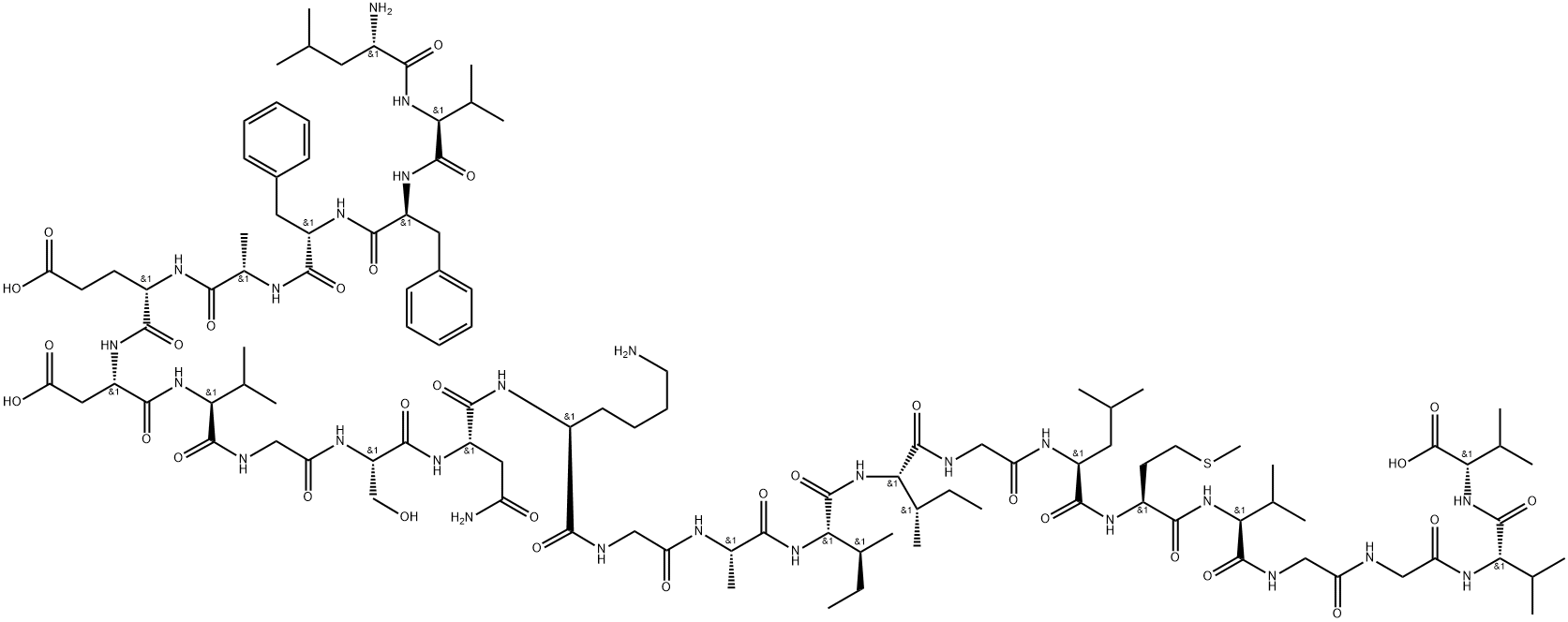 Amyloid beta-Protein (17-40) ammonium salt|β-淀粉样蛋白 (17-40)