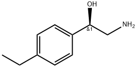 Benzenemethanol, α-(aminomethyl)-4-ethyl-, (αR)-,1568186-70-8,结构式