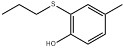 4-methyl-2-(propylthio)phenol,1569262-77-6,结构式