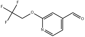 2-(2,2,2-Trifluoroethoxy)-4-pyridinecarboxaldehyde Structure