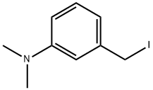 3-(Iodomethyl)-N,N-dimethylbenzenamine Struktur