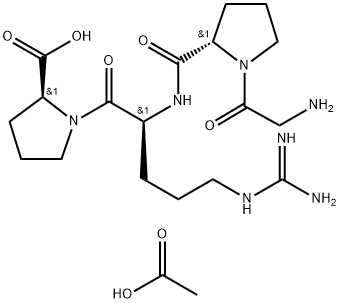 GPRP (acetate) Struktur