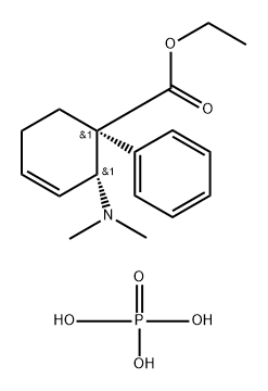 Tilidin-phosphat Structure