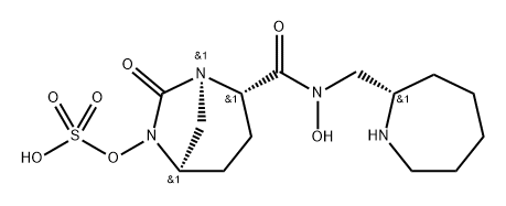 1572988-34-1 (2S,5R)-N-((2S)-AZEPAN-2-YLMETHYL)-NHYDROXY-7-OXO-6-(SULFOOXY)-1,6-DIAZABICYCLO [3.2.1]OCTANE-2-CARB